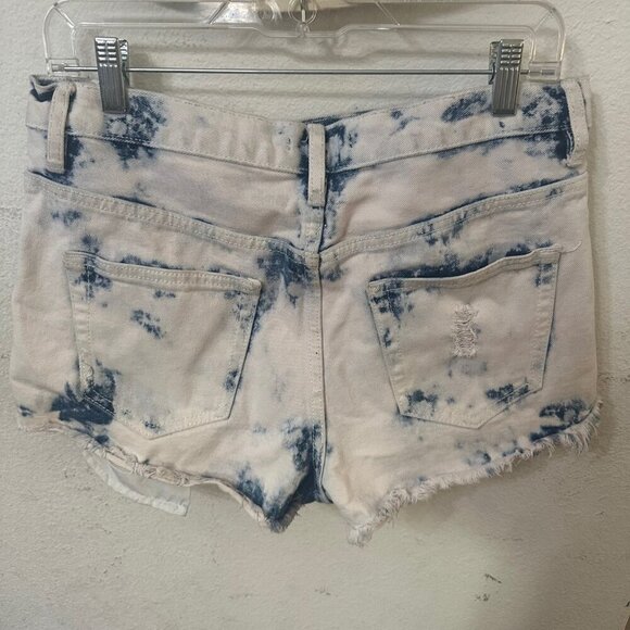 Forever 21 Womens Shorts Size 30 Distressed Acid Wash Cutoff - Picture 3 of 3